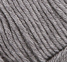 Cotton Merino (Infinity) 5873 серый, пряжа 50г