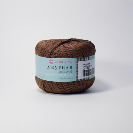 Ажурная (Пехорка) 173 Грильяж, пряжа 50г