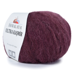 Ultra Kasmir (Himalaya) 56804 бордо, пряжа 50г