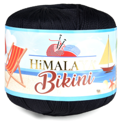 Bikini (Himalaya) 80612 черный, пряжа 50г
