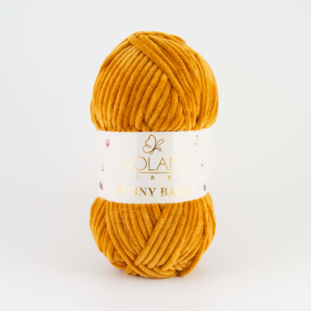 Bunny Baby (Wolans) 28 шафран, пряжа 100г