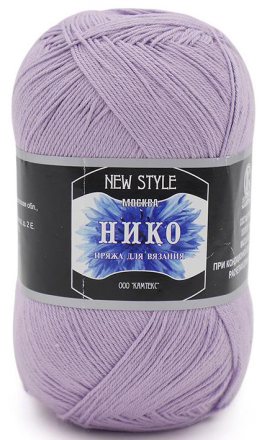 Нико (Камтекс) 058 сирень, пряжа 100г