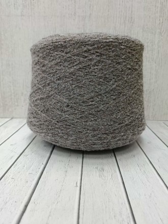 Boucle E.F.7 (Zegna Baruffa) цв.621822, пряжа бобинная итальянская 1г