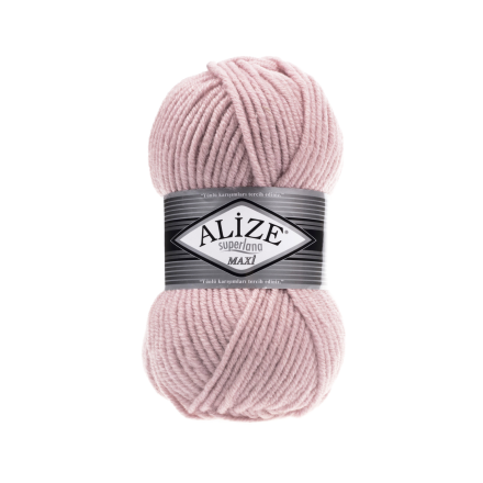 Superlana maxi (Alize) 161 пудра, пряжа 100г