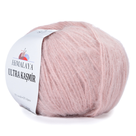 Ultra Kasmir (Himalaya) 56801 пудровый, пряжа 50г