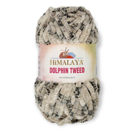 Dolphin Tweed (Himalaya) 92010 бежевый, пряжа 100г