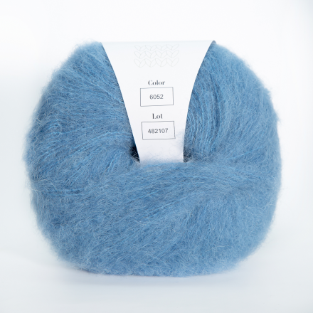 Alpaca Silk (Infinity) 6052 джинсовый, пряжа 25г