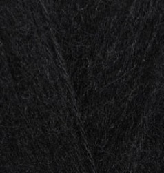 Angora Gold (Alize) 60 черный, пряжа 100г