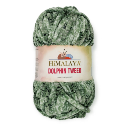Dolphin Tweed (Himalaya) 92013 хаки, пряжа 100г