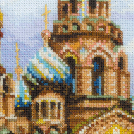 1548 &quot;Санкт-Петербург. Храм Спаса-на-крови&quot; набор для вышивки крестом