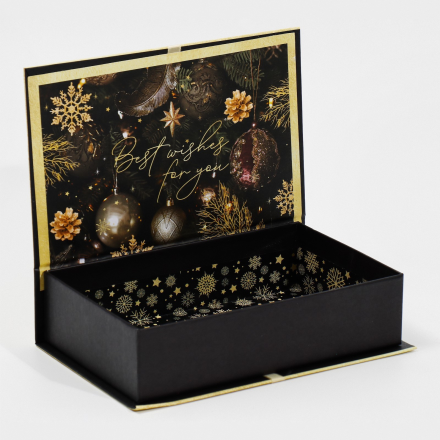 7691611 &quot;Best wishes for you&quot; коробка-книга подарочная 20х12,5х5 см