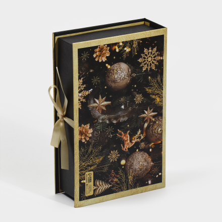 7691611 &quot;Best wishes for you&quot; коробка-книга подарочная 20х12,5х5 см
