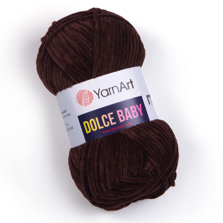 Dolce Baby (Yarnart) 775 шоколад, пряжа 50г