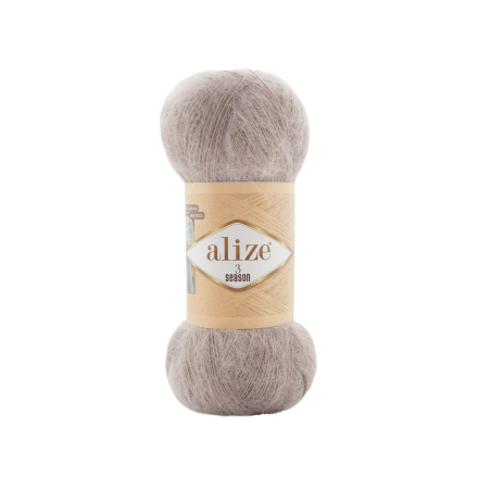 3 Season (Alize) 541 норка, пряжа 100г