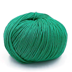 Baby Cotton (Weltus) 53 изумруд, пряжа 50г