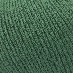 Organic Baby Cotton (Gazzal) 427 зеленый, пряжа 50г