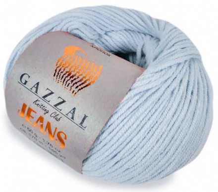 Jeans (Gazzal) 1109 св.голубой, пряжа 50г