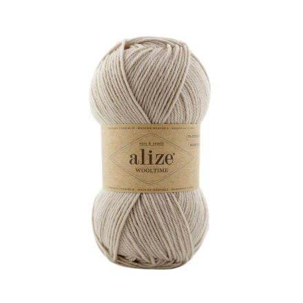 Wooltime (Alize) 152 натуральный, пряжа 100г