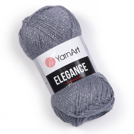 Elegance (Yarnart) 102 серый, пряжа 50г