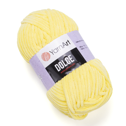 Dolce (Yarnart) 851 лимон, пряжа 100г