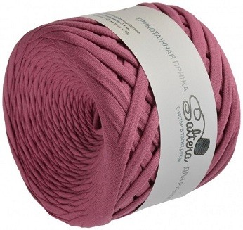 Лента (трикотаж) 96 сухая роза, пряжа 320-350г