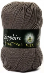 Sapphire (Vita) 1503 мокко, пряжа 100г