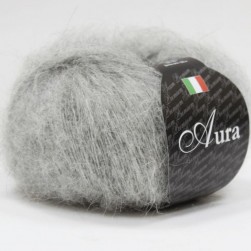 Aura (Seam) 801 дым, пряжа 25г