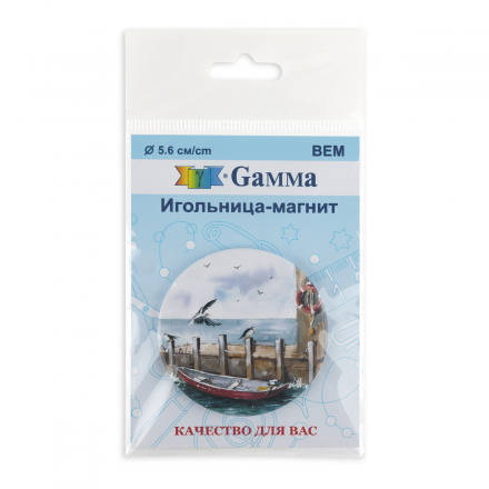 BEM 03 Причал, игольница-магнит 56мм