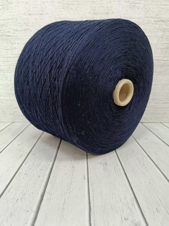 Unicas (Loro Piana) Blu, пряжа бобинная итальянская 1г