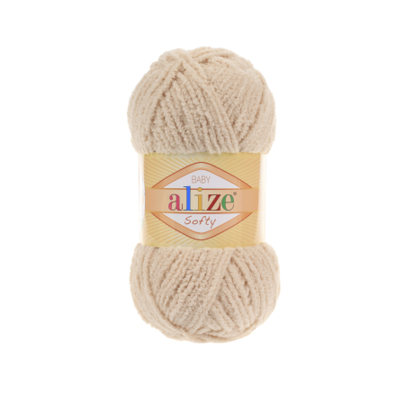 Softy (Alize) 310 медовый, пряжа 50г
