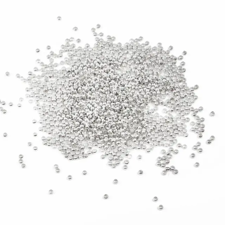 FDA026 кримпы 2,5мм цв.серебро, 50шт