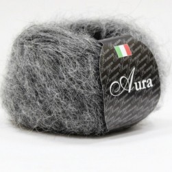 Aura (Seam) 802 серый, пряжа 25г