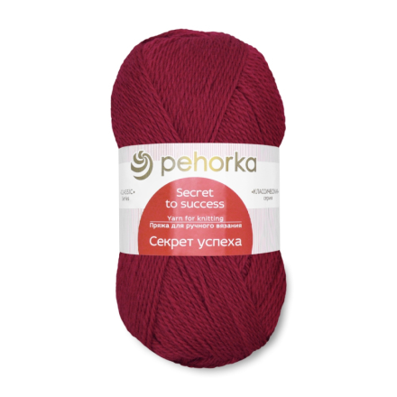 Секрет успеха (Пехорка) 272 вишня, пряжа 100г