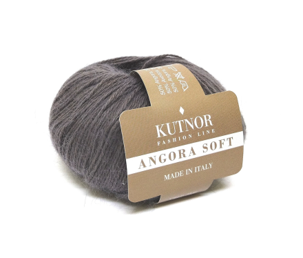 Angora Soft (Kutnor) 0103 т.серый, пряжа 25г