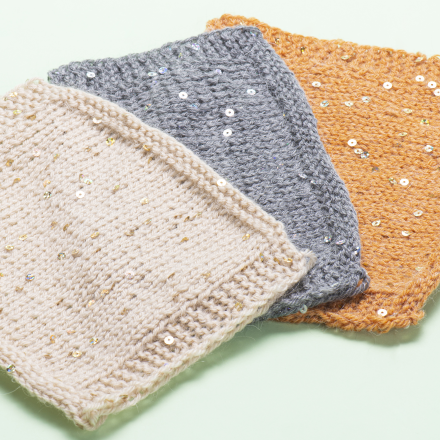 Alpaca Gold Paillettes (Yarnart) 9303 серебристый, пряжа 50г