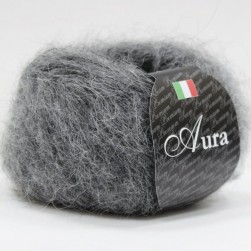 Aura (Seam) 803 темно серый, пряжа 25г