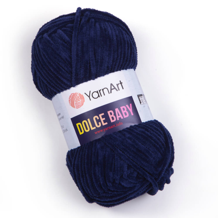 Dolce Baby (Yarnart) 756 т.синий, пряжа 50г