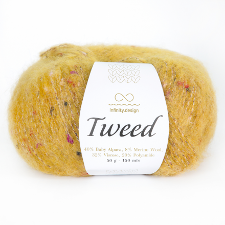 Tweed (Infinity) 2035 охра, пряжа 50г