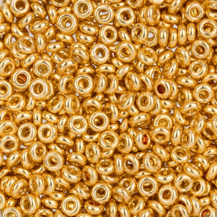 TOHO Demi Round №8 PF0557 золотой, бисер 5 г (Япония)