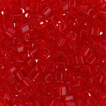 TOHO CUBE 1,5 мм 0005C гранатовый, бисер 5 г (Япония)