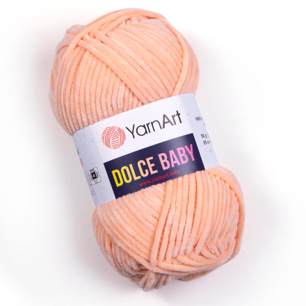 Dolce Baby (Yarnart) 773 персик, пряжа 50г