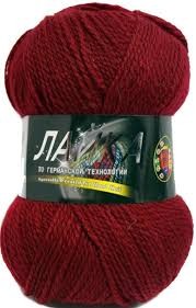 Лайка (Color city) 2225 вишня, пряжа 100г