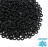 TOHO Demi Round №8 0049F черный матовый непрозрачный, бисер 5 г (Япония)