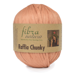 Raffia Chunky (Fibra Natura) 114-19 беж, пряжа 100г