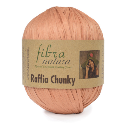 Raffia Chunky (Fibra Natura) 114-19 беж, пряжа 100г