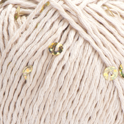 Cotton Gold Paillettes (Yarnart) 7104 речной жемчуг, пряжа 50г