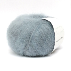 Mohair Royal (Lana Gatto) 05521 серый, пряжа 25г