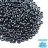 TOHO Demi Round №8 0081 гематит, бисер 5 г (Япония)