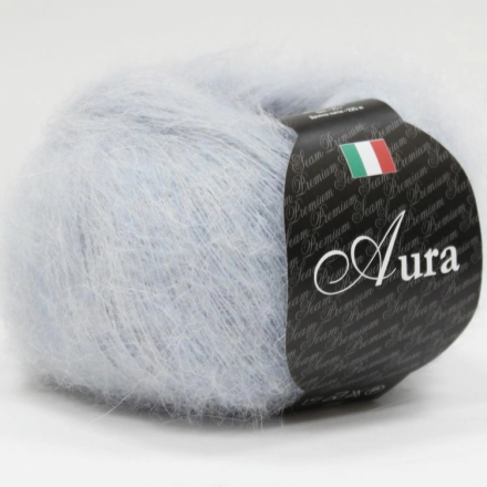 Aura (Seam) 814 неж.голубой, пряжа 25г