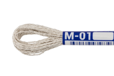 М-01 серебро металлик Gamma, 8м